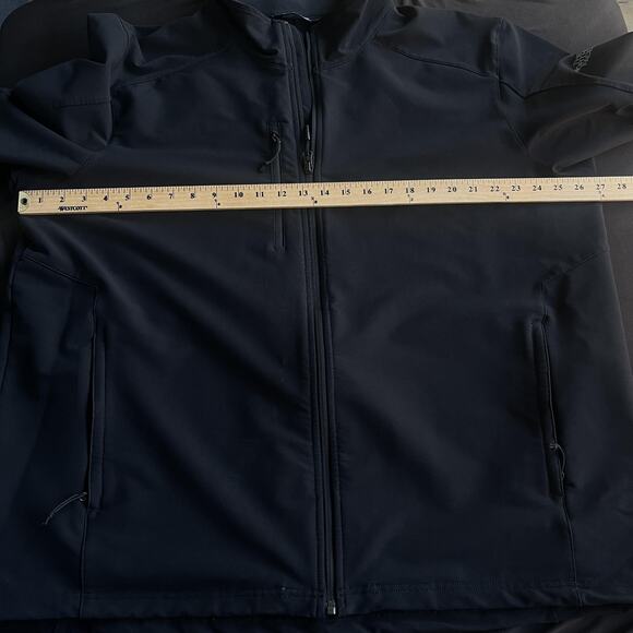 The North Face WindWall Softshell Jacket Mens 2XL Black Windproof NF0A3LGV - Picture 12 of 13